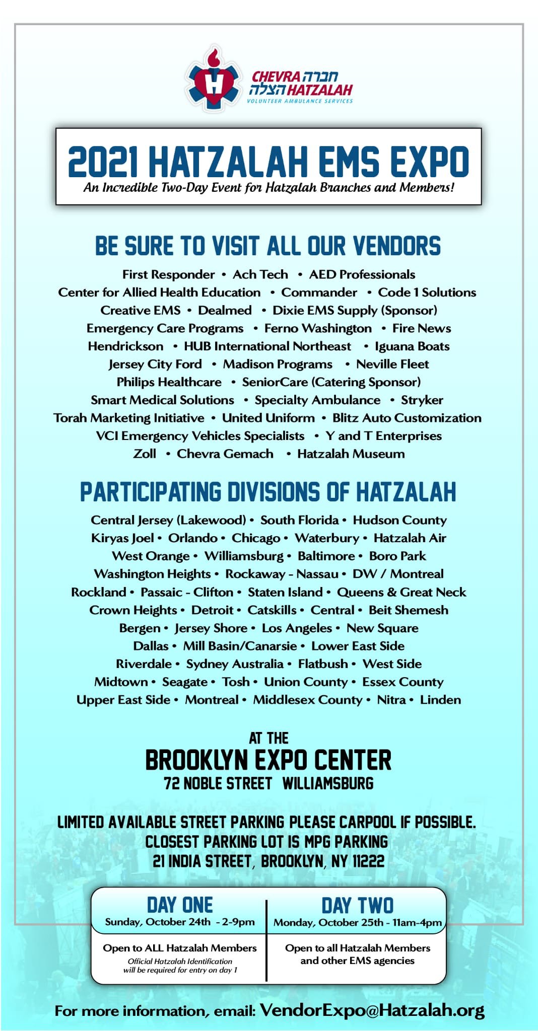 2021 Hatzalah EMS Expo